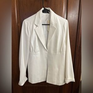 White blazer